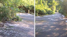 30-inch water main break behind Hinchliffe Stadium affects Paterson residents