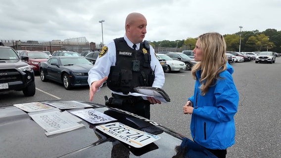 Police ridealong: Ghost plate crackdown on Long Island