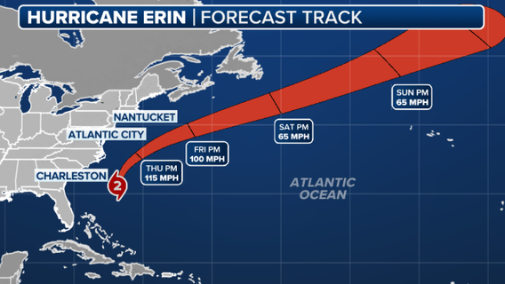 Hurricane Erin: NY, NJ to see flooding, strong winds, dangerous surf | Tracker
