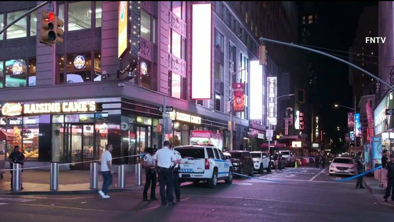 Times Square shooting: 17-year-old charged with murder after 3 people shot