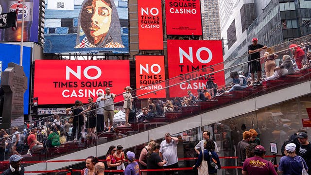 What is the current status of each NYC casino proposal?