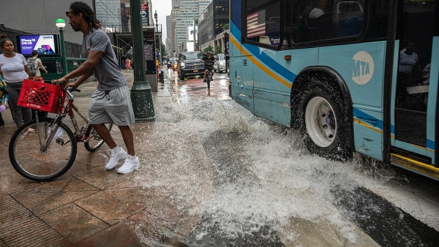 NY, NJ rain totals: How many inches fell, flash flooding locations