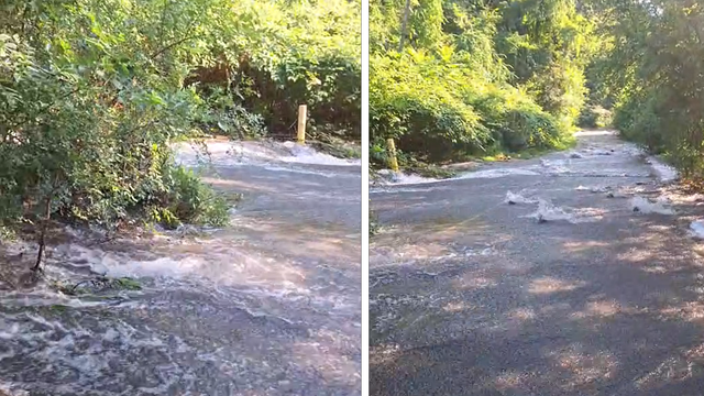 30-inch water main break behind Hinchliffe Stadium affects Paterson residents