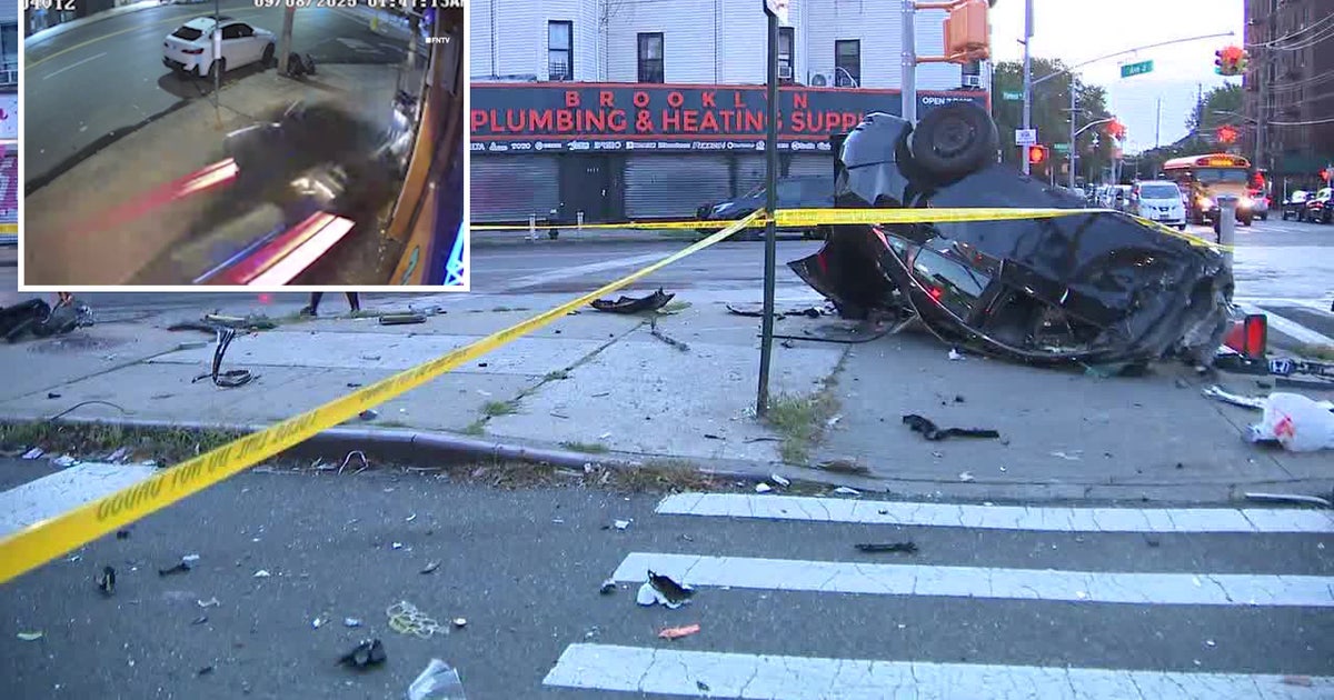 Brooklyn crash leaves driver dead; vehicle allegedly stolen | FOX 5 New ...