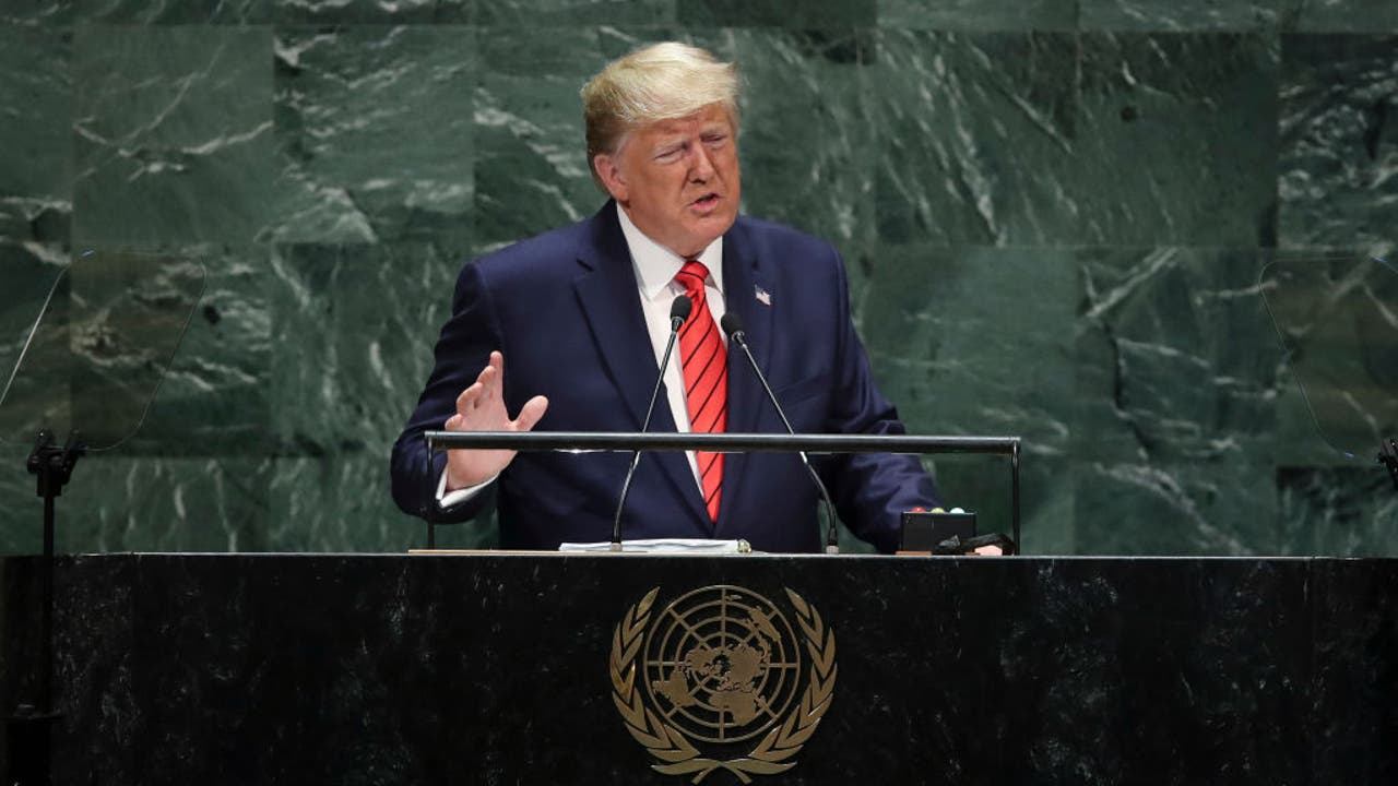 President Trump set to address UN General Assembly on Tuesday l LIVE