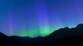 Northern Lights could be visible in New York on Monday