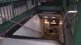 Off-duty officer pushed onto NYC subway tracks by homeless man, sources say