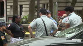 Woman killed, man injured after hit-and-run crash near NYC Public Library; suspect charged