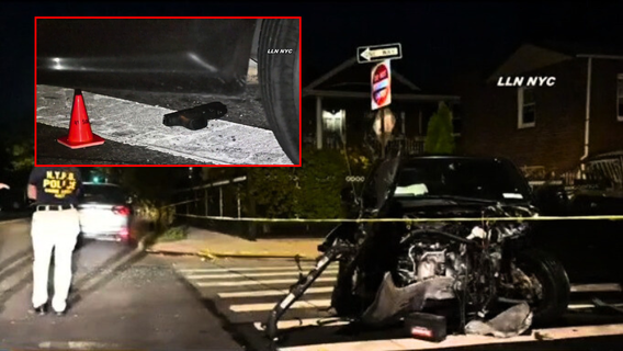 Bronx shooting leaves 1 dead, 4 injured as gunmen open fire, crash getaway car