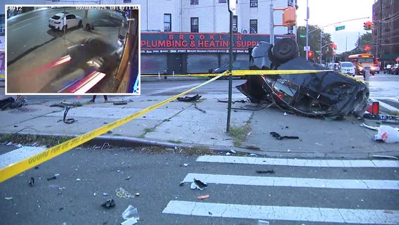 Driver killed after crashing alleged stolen vehicle in Brooklyn