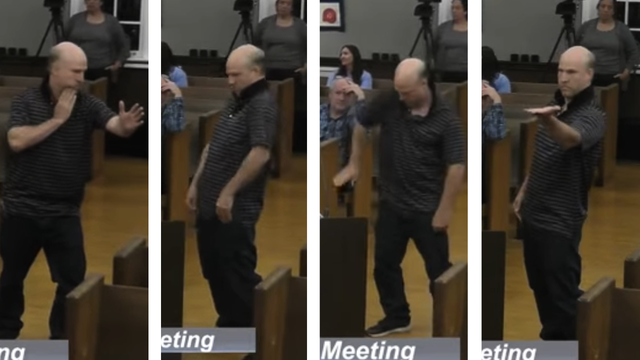 NJ man breakdances at town hall in protest of tax hike: WATCH