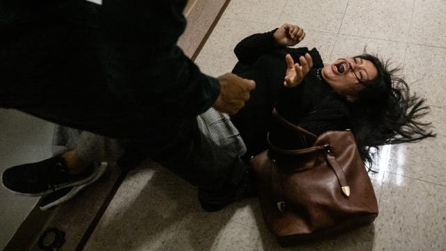 ICE agent 'relieved of duties' after video shows him slamming woman to ground | WATCH