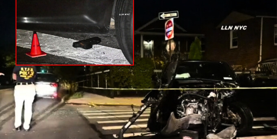 Bronx shooting leaves 1 dead, 4 injured as gunmen open fire, crash getaway car
