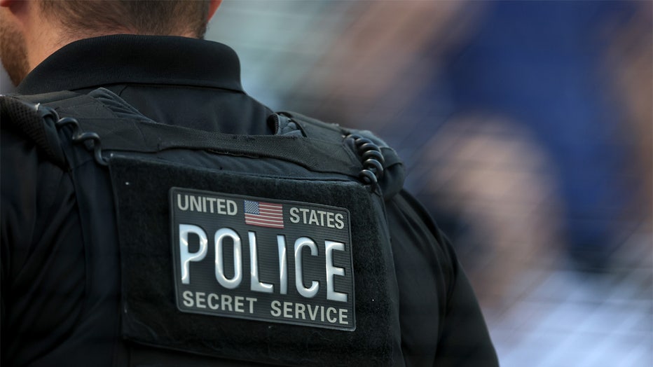 NEW YORK, NEW YORK - SEPTEMBER 11: Members of the Police and U.S. Secret Service prepare for the arrival of U.S. President Donald Trump to honor the victims of the 9/11 terrorist attacks prior to a game between the Detroit Tigers and New York Yankees at Yankee Stadium on September 11, 2025 in the Bronx borough of New York City. (Photo by Elsa/Getty Images)
