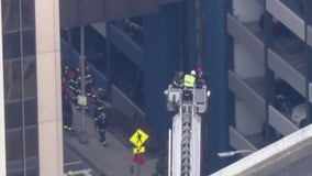 Parking garage in White Plains partially collapses