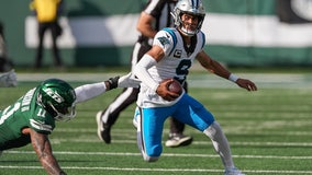 Panthers beat Jets 13-6 for third straight win, but Bryce Young leaves with injured ankle