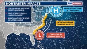 Nor’easter threatens NYC this weekend with heavy rain, winds l Forecast