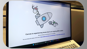 Canvas website down for students after AWS outage