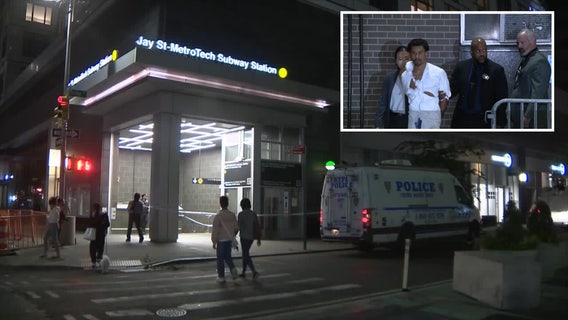 Subway station murder suspect reportedly had samurai sword, victim’s credit cards at time of arrest