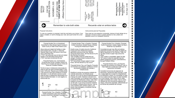 NYC election 2025: What voters need to know about the 6 ballot proposals
