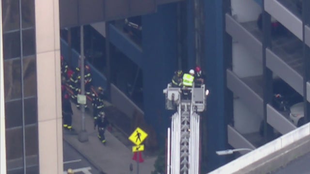 Parking garage in White Plains partially collapses