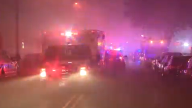 Auto body shop ‘explosion’ fire in Hillside, NJ burns through multiple businesses