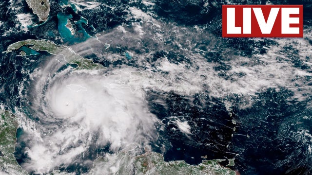 Hurricane Melissa hits Jamaica as Category 5 storm with 185 mph winds l Watch live