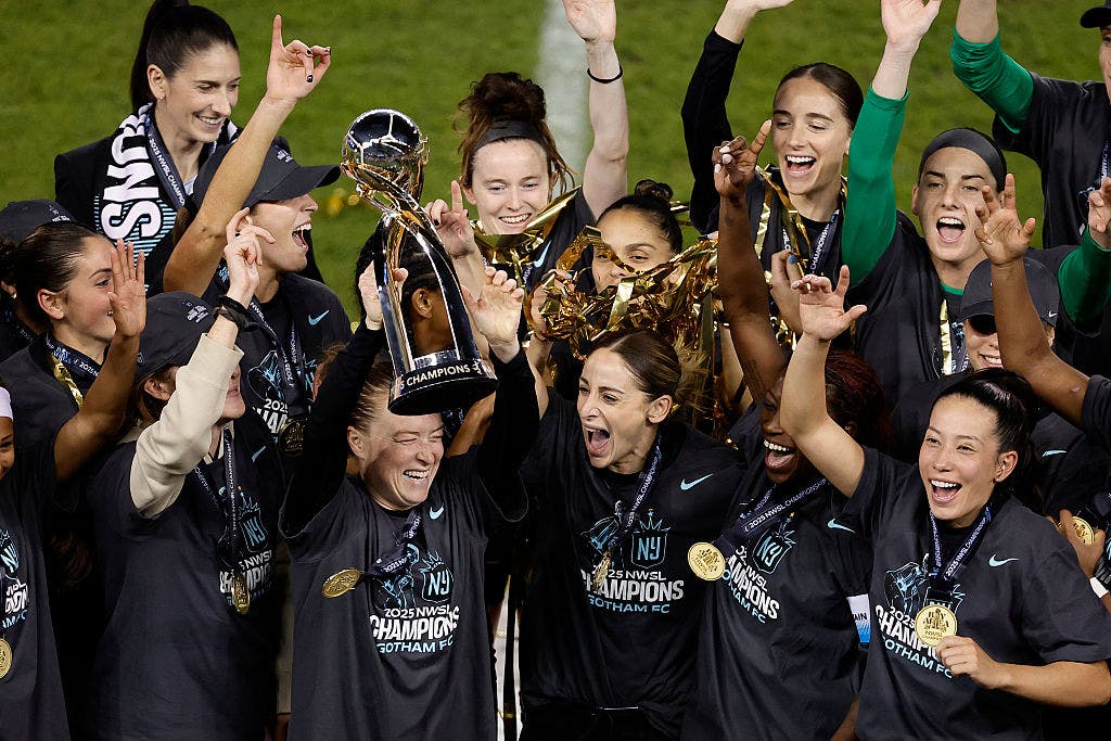 Gotham FC celebrates championship in New York City
