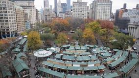 Union Square's Holiday Market has opened for the festive season
