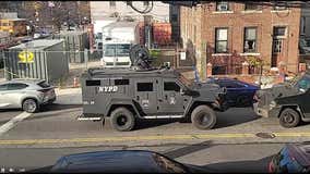 NYPD officer shot in Brooklyn after responding to homicide; barricaded suspect dead