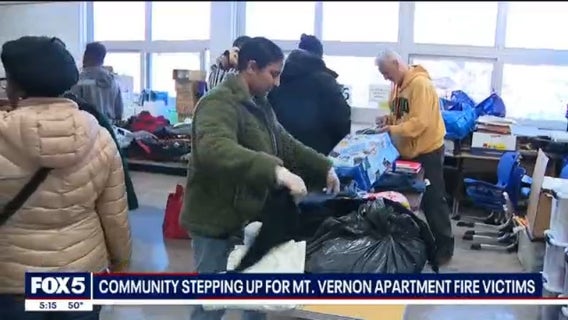 Community assisting over 100 residents displaced by Mt. Vernon apartment building fire