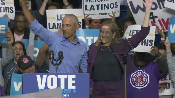 Barack Obama campaigns in NJ for Mikie Sherrill days before Election Day