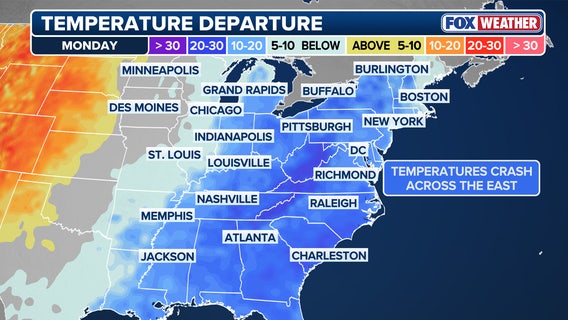 Cold temps next week could bring NYC area its first taste of winter