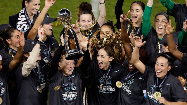 Gotham FC celebrates championship in New York City