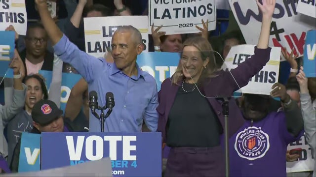 Barack Obama campaigns in NJ for Mikie Sherrill days before Election Day