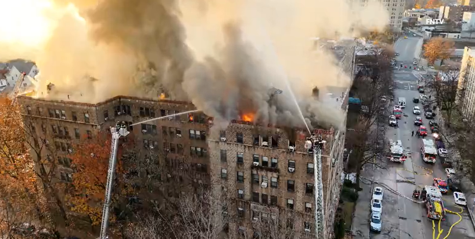 100+ displaced after massive 5-alarm fire in Mount Vernon