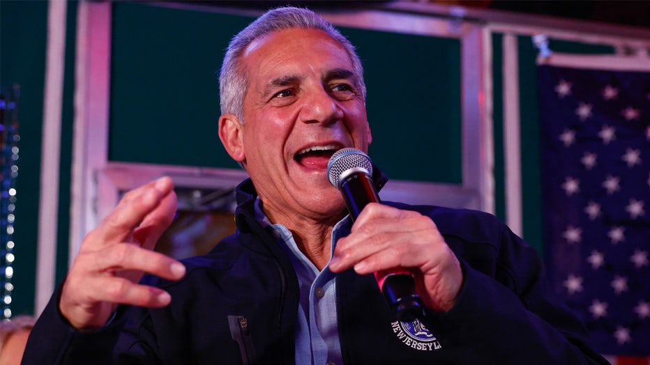 NEPTUNE CITY, NEW JERSEY - NOVEMBER 03: Republican gubernatorial candidate for New Jersey, Jack Ciattarelli, speaks during a campaign event on November 3, 2025 in Neptune City, New Jersey. Ciattarelli will face off against Democrat Rep. Mikie Sherrill in a tightly contested race for New Jersey governor on November 4th. (Photo by Kena Betancur/Getty Images)