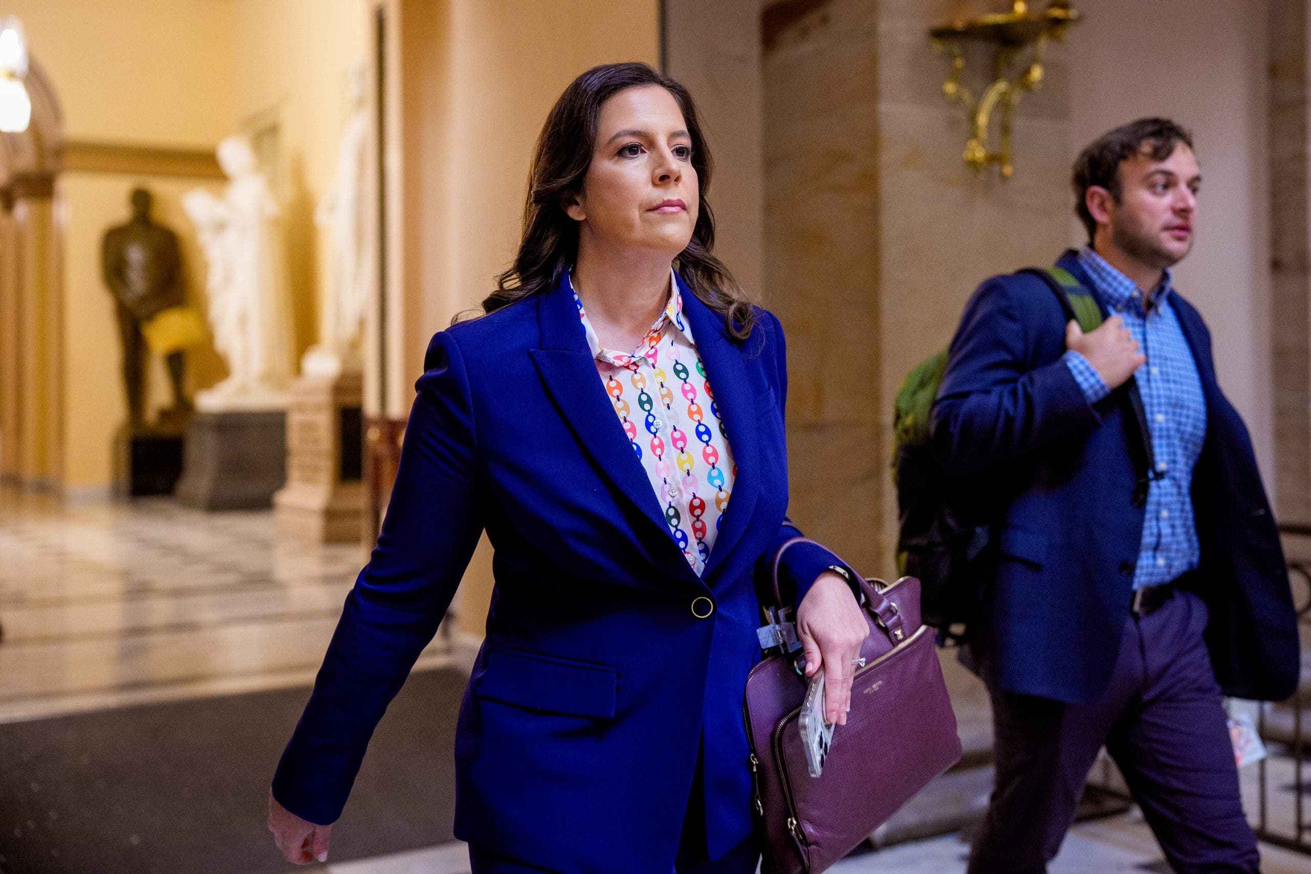 Rep. Stefanik suspending her campaign for NY governor