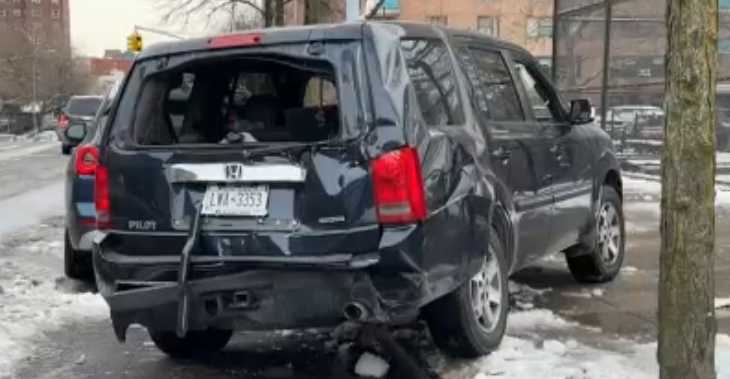 7 injured as MTA bus hits multiple cars in the Bronx
