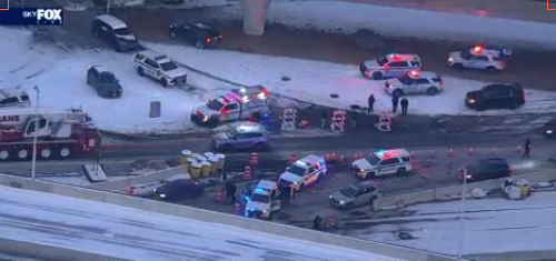 Police investigation near JFK causes traffic on the Van Wyck