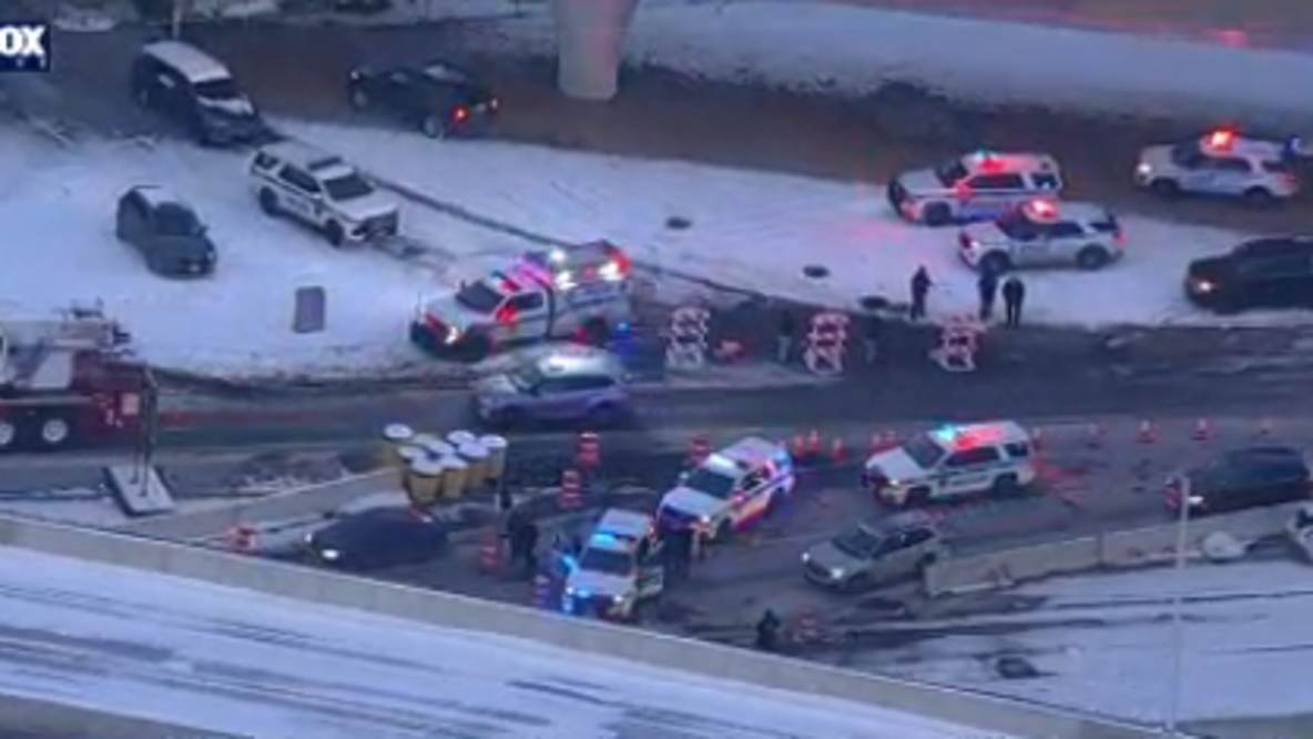 Police investigation near JFK causes traffic on the Van Wyck