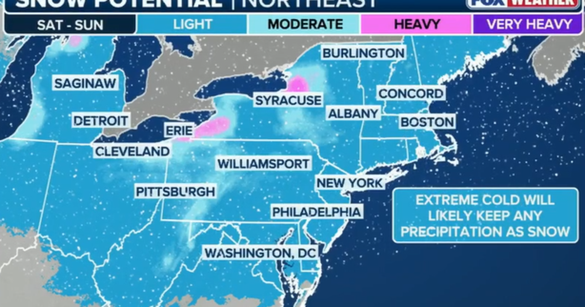 Will it snow this weekend in NYC, NJ? | FOX 5 New York
