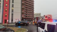 Woman killed in Bayonne apartment fire; 8 police officers hospitalized