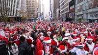 SantaCon 2025: Starting point, time for Saturday in New York City