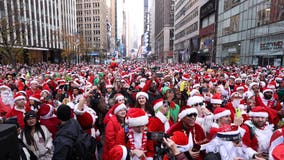 SantaCon 2025: Starting point, time for Saturday in New York City