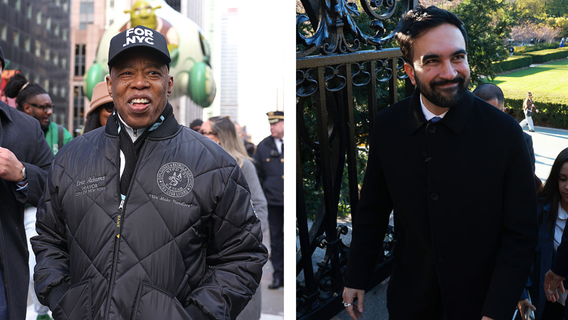 Adams and Mamdani meet for first time as transition begins