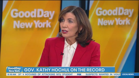 Hochul talks cellphone ban, working with Mamdani, raising taxes, MTA and SNAP | WATCH