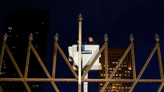 How to see the world’s largest Menorah in NYC