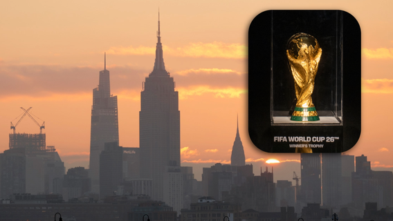 Which FIFA World Cup teams will be playing group-stage games in New York, New Jersey?