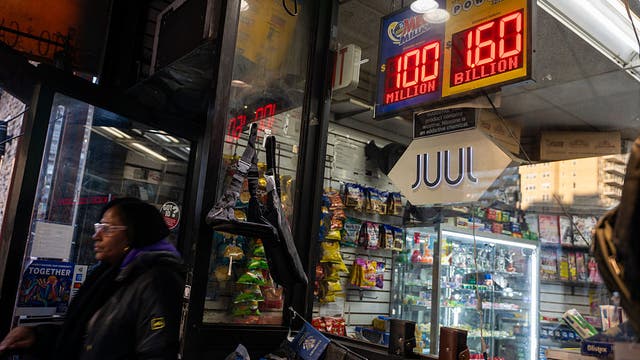 NY sells 2 winning Powerball tickets as jackpot hits $1.7B before Christmas